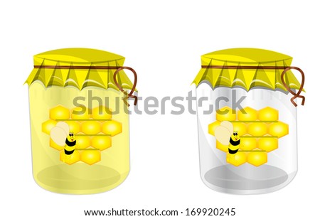 honey jar empty honey jar stock vector 169920245 shutterstock