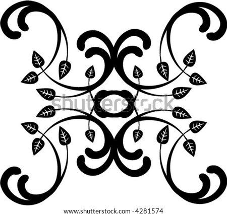 Vector Ornaments Design Elements Stock Vector 4281565 - Shutterstock