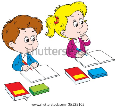 School Exam Stock Vectors & Vector Clip Art | Shutterstock