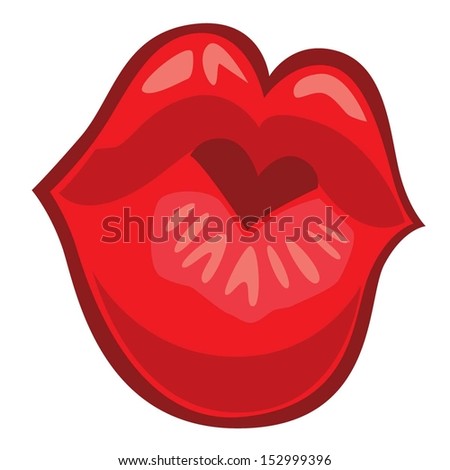 Cartoon Lips Stock Photos, Royalty-Free Images & Vectors - Shutterstock