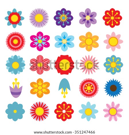Illustrated Flowers Stock Photos, Images, & Pictures | Shutterstock