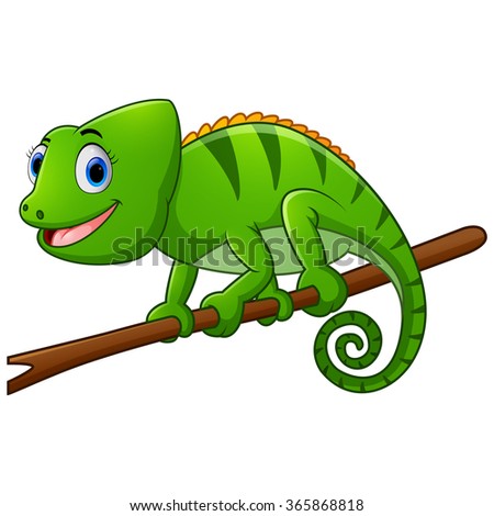 Cute Lizard Cartoon Stock Illustration 365868818 - Shutterstock