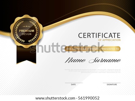 certificate template designs