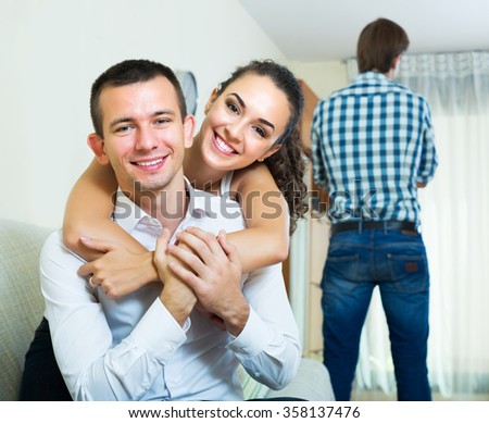 My ex dating another guy