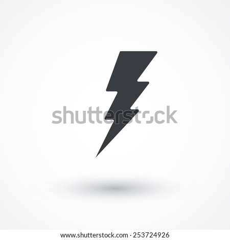 Flash Icon Bolt Of Lightning Vector Illustration Streak Sign Flash Icon Bolt Of Lightning Vector Illustration Streak Sign