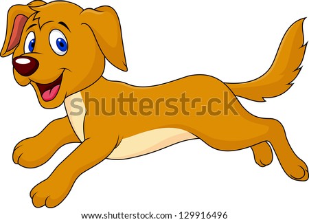 Cartoon Dog Jumping Stock Photos, Images, & Pictures | Shutterstock