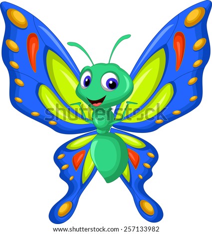 Butterfly Cartoon Stock Images, Royalty-Free Images & Vectors ...