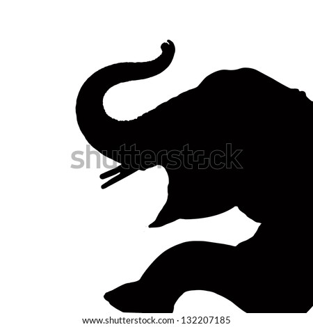 Free Free 280 Trunk Up Elephant Svg SVG PNG EPS DXF File