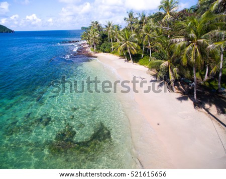 May Rut island in Phu Quoc, Kien Giang, Vietnam