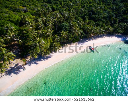 May Rut island in Phu Quoc, Kien Giang, Vietnam