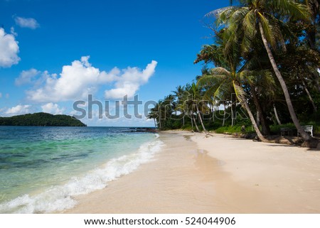Beautiful beach in Phu Quoc, Vietnam