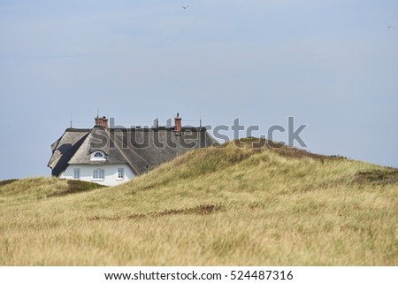 Old Derelict Building On Moorland Tin Stock Photo 