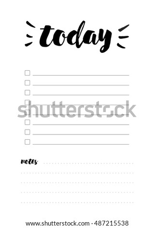 printable daily planner