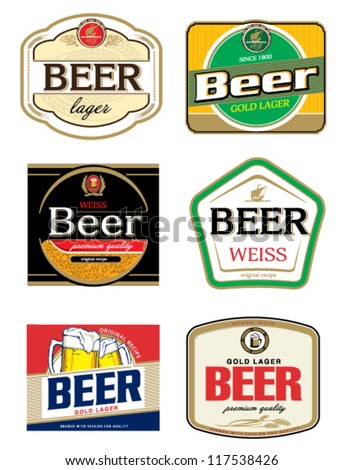 Beer label design Stock Photos, Images, & Pictures | Shutterstock