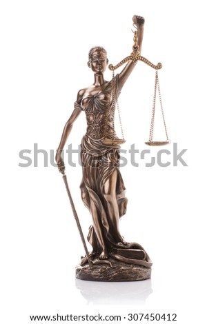 Themis Mythological Greek Goddess Symbol Justice Stock Photo 75048889 ...
