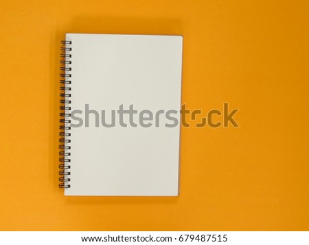 top view blank notebook paper on stock photo royalty free