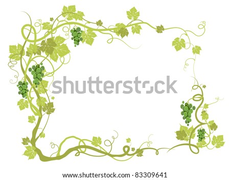 Grape Vine Border Stock Photos, Images, & Pictures | Shutterstock