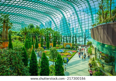 Garden By The Bay August 2014 singapore august 2 display flower dome stock photo 217300144 Garden By The Bay August 2014 singapore august 2 display flower dome stock photo 217300144