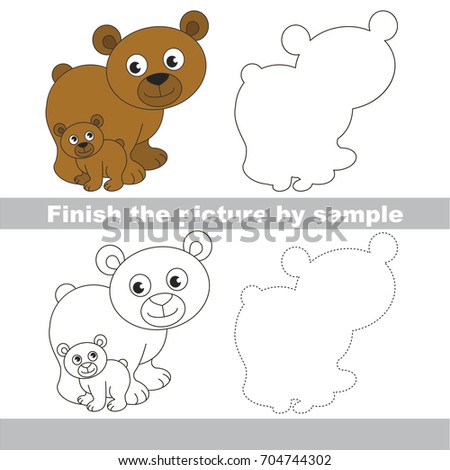 drawing worksheet for preschool kids with easy gaming level of difficulty simple educational game for - Preschool Drawing Worksheets drawing worksheet for preschool kids with easy gaming level of difficulty simple educational game for - Preschool Drawing Worksheets