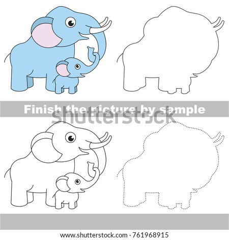 drawing worksheet for preschool kids with easy gaming level of difficulty simple educational game for - Preschool Drawing Worksheets drawing worksheet for preschool kids with easy gaming level of difficulty simple educational game for - Preschool Drawing Worksheets