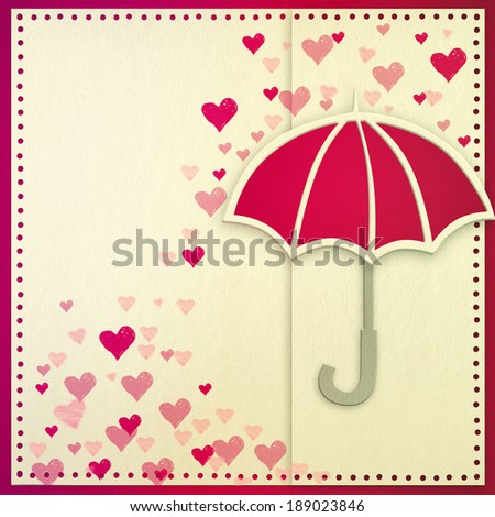 Awesome 55 Umbrella Greeting Card