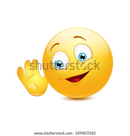 Stock Images similar to ID 110202812 - emoticon with big toothy smile