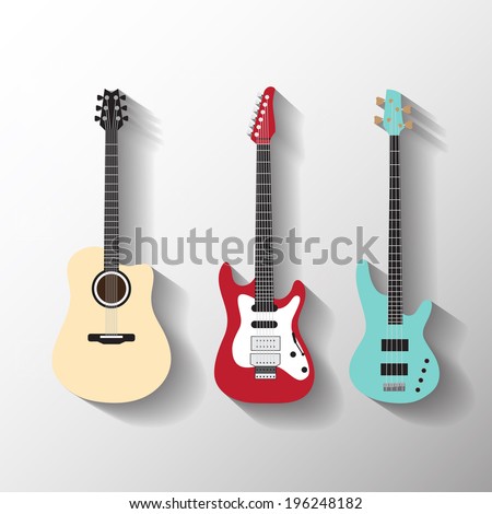 Vector guitars set