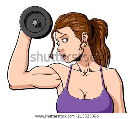 Woman Biceps Stock Images, Royalty-Free Images & Vectors | Shutterstock
