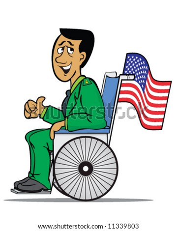 Disabled Veterans Clip Art