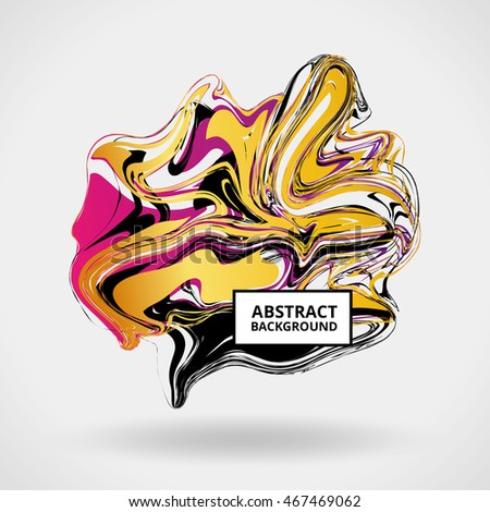 Marble texture background. Abstract vector pattern for banner. Marbled yellow background, banners. Purple marble. Gold backdrop. Paint for logo, web, card, exclusive certificate gift luxury voucher.