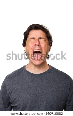 Man Screaming Stock Images, Royalty-Free Images & Vectors | Shutterstock