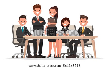 Set Woman Office Worker Various Situations Stock Vector 428024512 ...