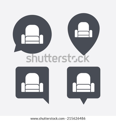 Modern Furniture Icon comfortable sofa sign icon modern couch stock vector 202002847 Modern Furniture Icon comfortable sofa sign icon modern couch stock vector 202002847