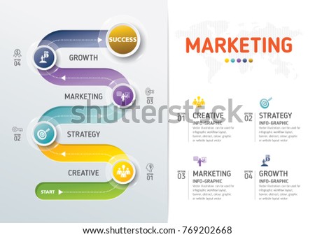 timeline infographics template modern info graphic design for business template marketing creative