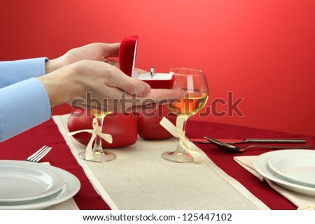 [fb] les angélus // jola&monsiame Stock-photo-a-man-proposing-and-holding-up-an-engagement-ring-over-restaurant-table-125447102