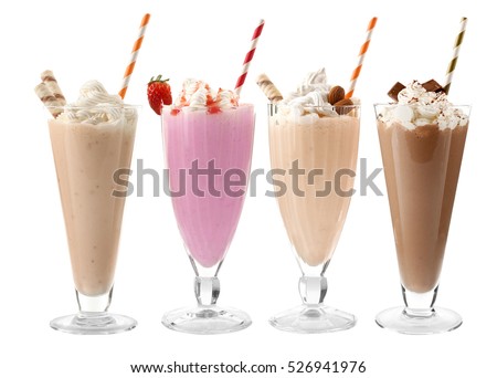 Milchshake Gläser Milchshake Gläser