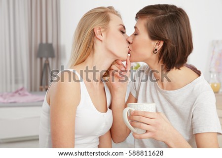 Modern erotic art Lesbian photo young