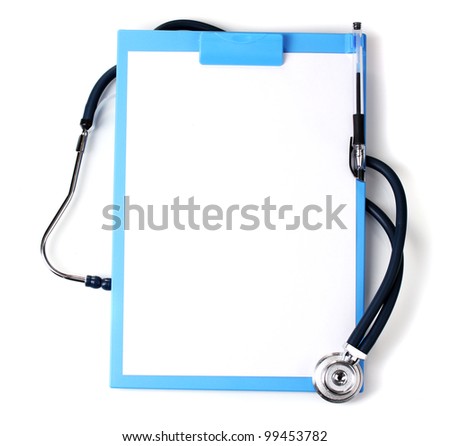 Clipboard with stethoscope Stock Photos, Images, & Pictures | Shutterstock