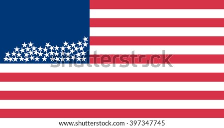 Variations of the U.S. Flag - Fahnen Flaggen Fahne Flagge