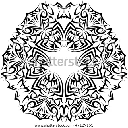 Series Patterns Designed By Taking Advantage Stock Vector 191894096 ...