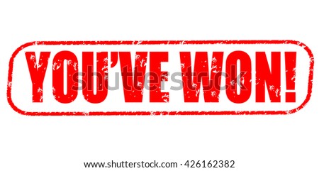 You Have Won Stock Images, Royalty-Free Images & Vectors | Shutterstock