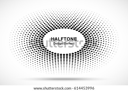 vector oval halftone Vectors Images Royalty Shape & Stock Images, Free Oval