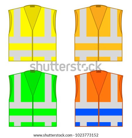 High Visibility Jacket Isolated Stock Images, Royalty-Free Images ...