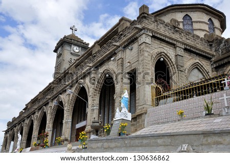 Nha Trang Cathedral in Nha Trang, Vietnam.