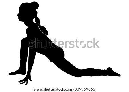 Clip Art Illustration Mermaid Silhouette Stock Illustration 41126719 ...