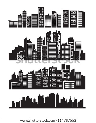 Cartoon City Skyline Stock Images, Royalty-Free Images & Vectors