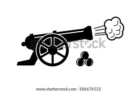 Civil War Cannon Clip Art