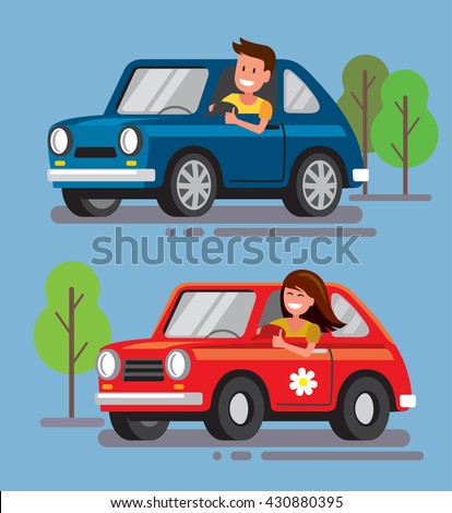 BMW Mountain View Service >> Vector Illustration Flat Design Driver Car Stock Vector ... BMW Mountain View Service >> Vector Illustration Flat Design Driver Car Stock Vector ...