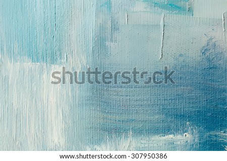 part of oil painting with brush strokes