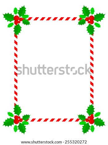 Candy Cane Border Stock Photos, Images, & Pictures | Shutterstock